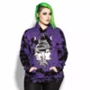 ACDC Duality - Purple Lightning Dye Hooded Pullover 2 ACDC Duality - Purple Lightning Dye Hooded Pullover