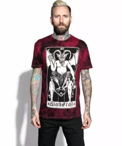 Blackcraft Cult Mens Tarot - Blood Moon Dye 7 Blackcraft Cult Mens Tarot - Blood Moon Dye