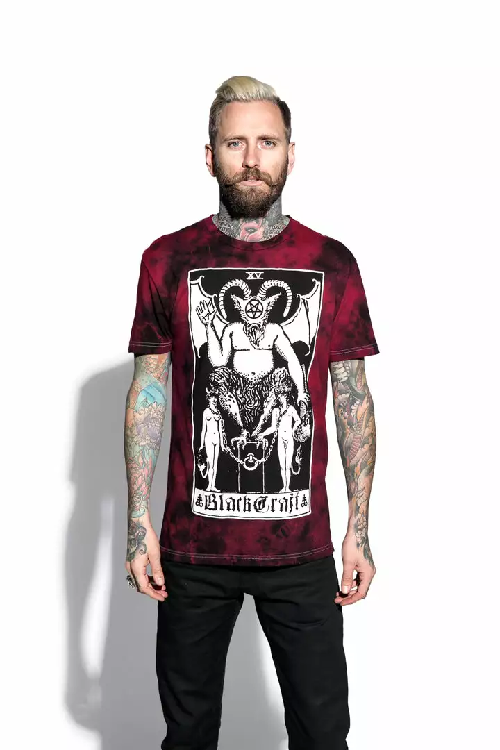Blackcraft Cult Mens Tarot - Blood Moon Dye 5 Blackcraft Cult Mens Tarot - Blood Moon Dye
