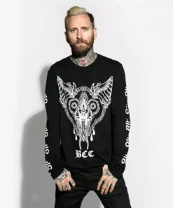 Blackcraft Cult Unholy Bat -Long Sleeve Tee