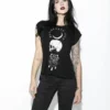 Blackcraft Cult Womens Spirits Of The Dead - Flowy Muscle Tee With Rolled Cuff