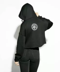 Blackcraft Cult Never Trust The Living - Women's Cropped Hoodie Womens