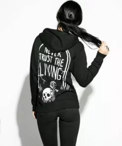 Blackcraft Cult Never Trust The Living - Zip Up Hoodie