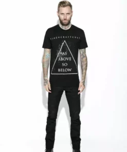 Blackcraft Cult Mens As Above So Below Triangle 7 Blackcraft Cult Mens As Above So Below Triangle
