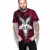 Blackcraft Cult Baphomet - Blood Moon Dye Mens