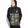 Blackcraft Cult Mens Staple Black On Camo - Lightweight Windbreaker