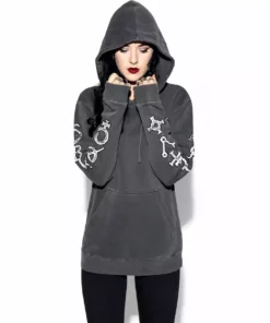 Blackcraft Cult Mens Fiend - Unisex Pigment Dyed Hooded Pullover