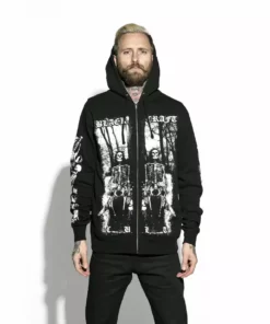 Blackcraft Cult Mens Nightcrawler - Zip Up Hoodie 9 Blackcraft Cult Mens Nightcrawler - Zip Up Hoodie