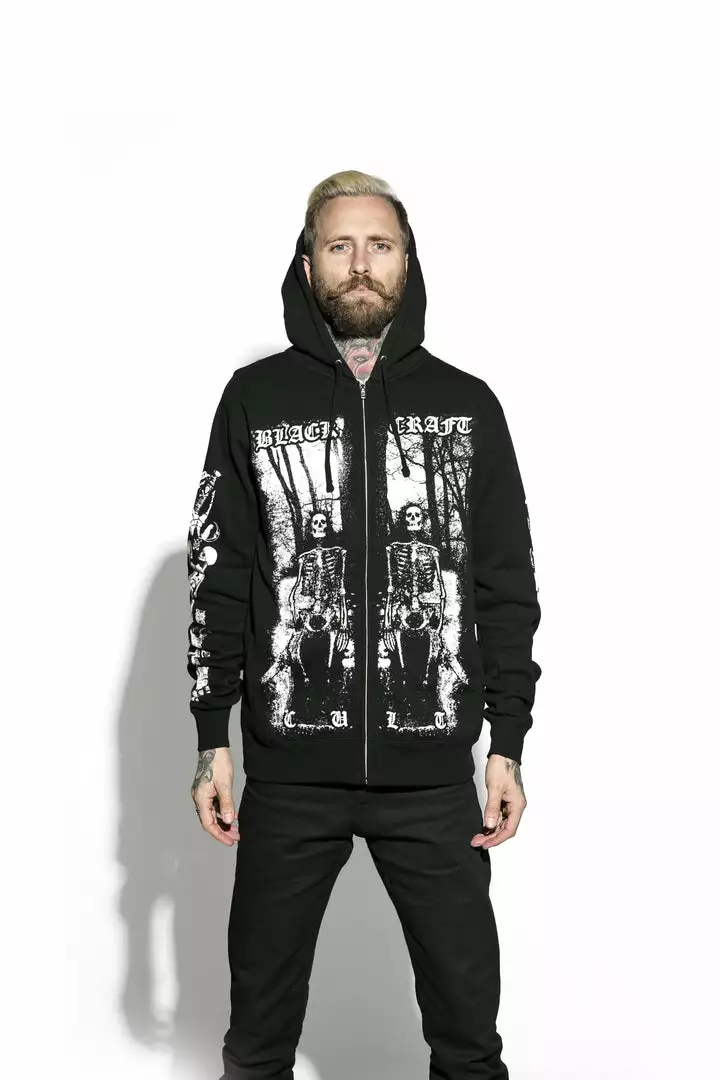 Blackcraft Cult Mens Nightcrawler - Zip Up Hoodie 5 Blackcraft Cult Mens Nightcrawler - Zip Up Hoodie