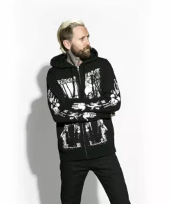 Blackcraft Cult Mens Nightcrawler - Zip Up Hoodie 10 Blackcraft Cult Mens Nightcrawler - Zip Up Hoodie