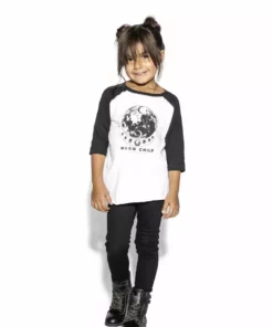 Blackcraft Cult Moon Phase - Child's Baseball Tee Kids