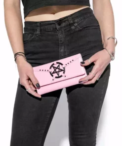 IDS Pentagram Harness - Pink Clutch Wallet Bags / Wallets