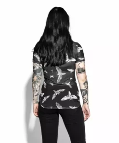 ACDC Womens Death Moth - Mesh Women's Tee