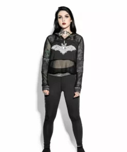 Blackcraft Cult Womens Batcraft - Mesh Active Pullover