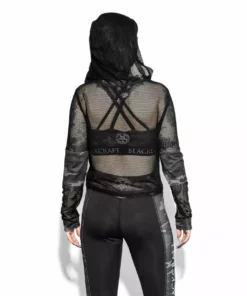 Blackcraft Cult Womens Batcraft - Mesh Active Pullover