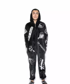 ACDC Mens DIY - Adult Onesie Pajama