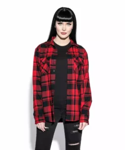 Blackcraft Cult God Free America - Flannel Mens