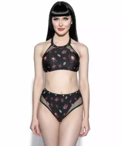 ACDC Ladycraft Mesh Swim Top