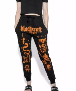 Blackcraft Cult Haunt - Orange Print Joggers