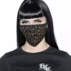 ACDC Pentagram Rose - Face Mask Accessories