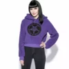 ACDC Believe In Yourself - Purple Women's Sherpa Hoodie