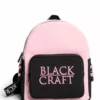 IDS Pink Staple Logo - Color Block Backpack Bags / Wallets