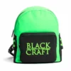 IDS Sale Green Staple Logo - Color Block Backpack