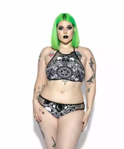 ACDC Womens Baroque Mesh Swim Bottom