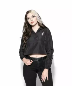 Blackcraft Cult Womens Blackcraft - Women's Cropped Windbreaker