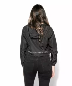 Blackcraft Cult Womens Blackcraft - Women's Cropped Windbreaker