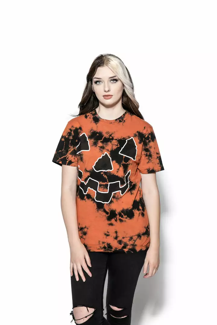 Blackcraft Cult Every Night Is Halloween - Orange Lightning Dye Mens 4 Blackcraft Cult Every Night Is Halloween - Orange Lightning Dye Mens