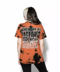 Blackcraft Cult Every Night Is Halloween - Orange Lightning Dye Mens 9 Blackcraft Cult Every Night Is Halloween - Orange Lightning Dye Mens