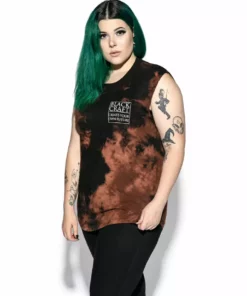 Blackcraft Cult Spirits Of The Dead Bleach Wash- Unisex Sleeveless Tall Tee