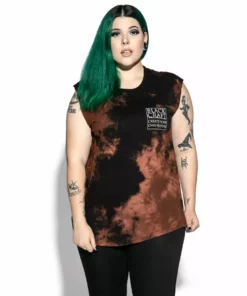 Blackcraft Cult Spirits Of The Dead Bleach Wash- Unisex Sleeveless Tall Tee