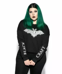 Blackcraft Cult Batcraft - Women's Cropped Crewneck Womens