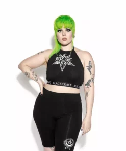 ACDC BCC Goat - Women's Halter Crop