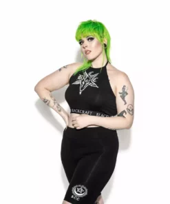 ACDC BCC Goat - Women's Halter Crop