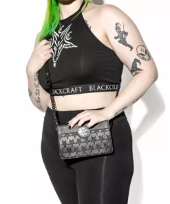 IDS Baphomet Embossed - Small Crossbody Bags / Wallets