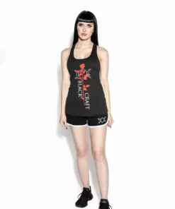 Blackcraft Cult Till Death - Racerback Tank Womens