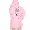 ACDC Pink Never Trust The Living - Women's Ritual Robe