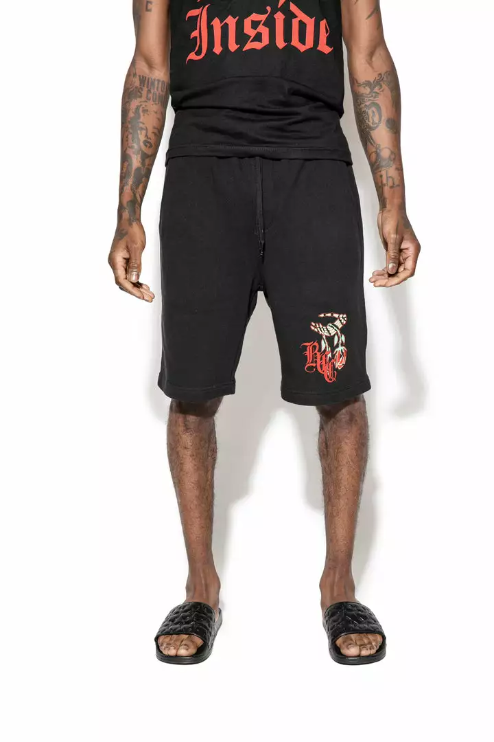 Blackcraft Cult Dead Inside Sweat Shorts Mens 3 Blackcraft Cult Dead Inside Sweat Shorts Mens