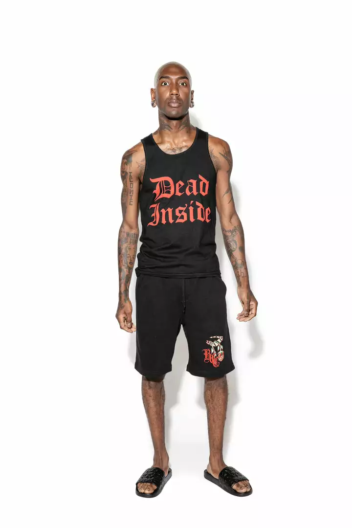 Blackcraft Cult Dead Inside Sweat Shorts Mens 5 Blackcraft Cult Dead Inside Sweat Shorts Mens
