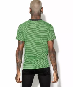ACDC Sinner - Green Striped Tee