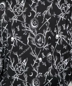 ACDC Demons Print - Color Block Hooded Pullover 9 ACDC Demons Print - Color Block Hooded Pullover