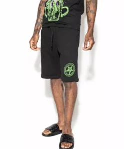 Blackcraft Cult Demon Throne Sweat Shorts