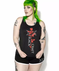 Blackcraft Cult Till Death - Racerback Tank Womens
