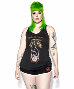 Blackcraft Cult Bat Roost - Racerback Tank