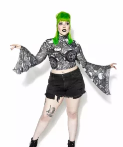 ACDC Womens Dream State - Mesh Bell Sleeve