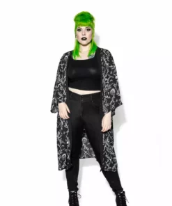 ACDC Demons Long Duster - Kimono