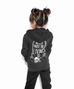 Blackcraft Cult Sales Halloween???? Shop 24 Blackcraft Cult Kids Never Trust The Living - Child's Zip Up